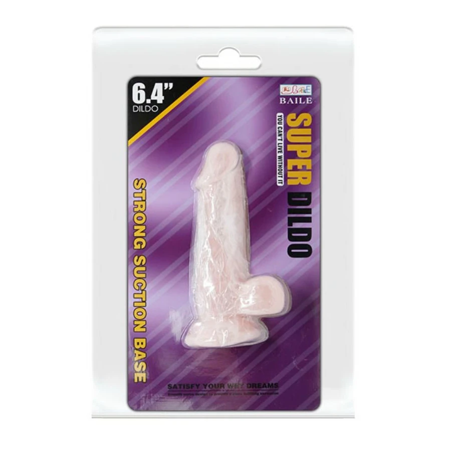 BAILE - DILDO NATURAL SUPER REALISTA 16.5 CM